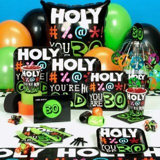Party Destination Adult Holy Bleep 30 Deluxe Party Pack