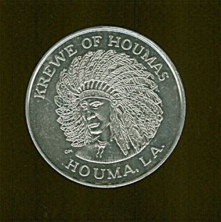 KREWE OF HOUMAS HOUMA LA 1974 STORIES ENCHANTMENT COIN MEDALLION