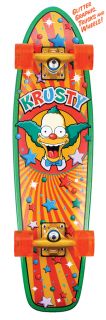 Santa Cruz Simpsons Krusty Brand Kruzer Cruzer 7 4x29 1 Complete