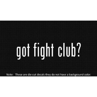 (2x) Got Fight Club Logo sticker vinyl decals Everything