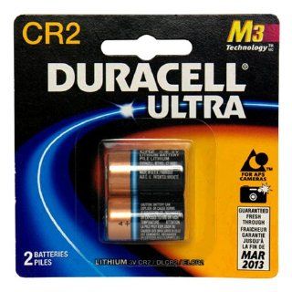 Duracell Ultra Lithium Battery 3V, CR2, 2 batteries (Pack