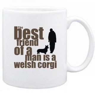 New  The Best Friend Of A Man Is A Welsh Corgi  Mug Dog
