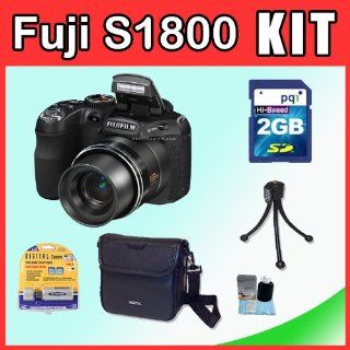 Fujifilm FinePix S1800 12.2MP Digital Camera w/ 18x Wide