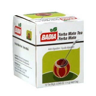 Badia Spices inc Tea, Yerba Mate, 10 count (Pack of 20) 