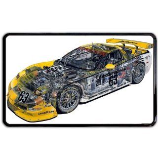 Racecar diagram Kindle Fire snap on Case / Cover for Sides