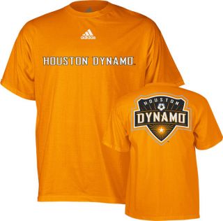 Houston Dynamo Orange Adidas Soccer Primary One T Shirt