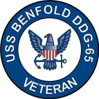 US Navy USS Benfold DDG 65 Ship Veteran Decal Sticker 5.5  