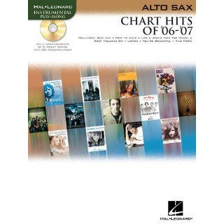 Chart Hits of 06  07 Songbook for Alto Sax   BK+CD