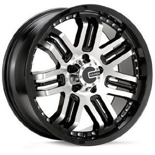 Mamba M3 18x9 Black Wheel / Rim 5x4.5 with a 25mm Offset and a 83.40