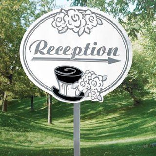 Wedding Reception Yard Sign   Party Decorations & Yard