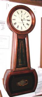 Howard Clock E Howard Regulator Banjo No 1 1860 1880