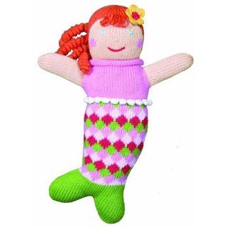 Zubels Mermaid Penny 7 Hand Knit Rattle Toys & Games