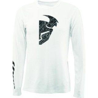 Thor Don Long Sleeve Thermal Shirt, Color White, Size Md 3040 0892