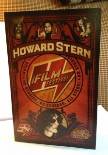 2006 Howard Stern Film Festival Mint Condition Event Program