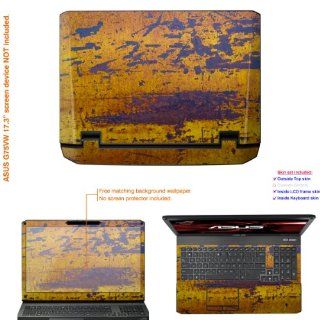 Decalrus MATTE Protective Decal Skin Sticker for ASUS G75