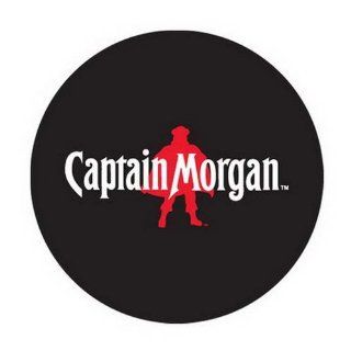 48 Round Captain Morgan Rum Logo Area Rug Licensed Home