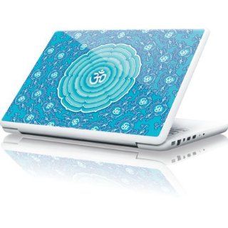 Skinit Lotus Om Symbol   Blue Vinyl Laptop Skin for Apple