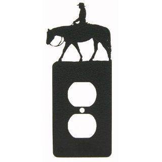 Lady Western PLEASURE RIDER Single Power Outlet Plate
