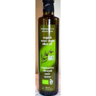Kolymvari S.A. ORGANIC Extra Virgin Olive Oil 500 mL (Koroneiki Olives