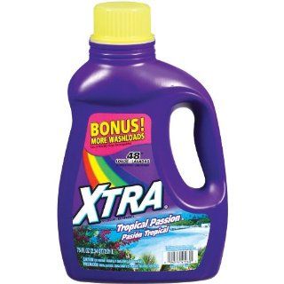 Xtra Liquid Laundry 2X Concentrate Detergent, Tropical