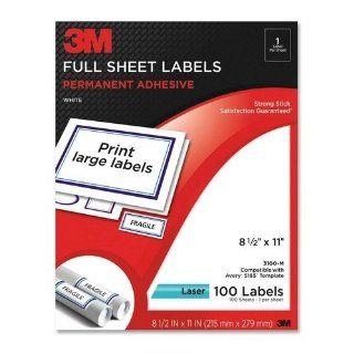 3M Commercial Office Supply Div. Full Sheet Labels,Laser