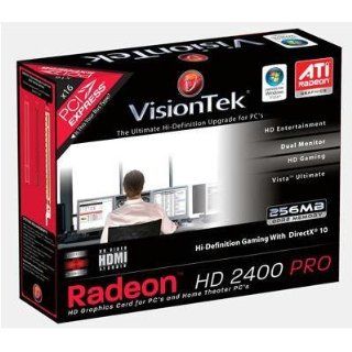 New Visiontek Ati Radeon HD 2400 PRO Graphics Card 520mhz