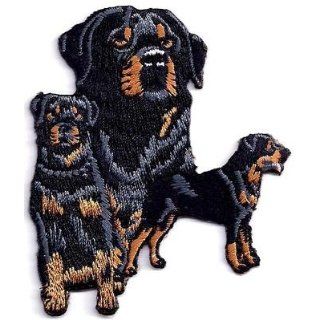 Rottweiler Iron On Embroidered Applique/Dog ,Animals, Pets
