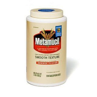 Metamucil Fiber Laxative/Fiber Supplement, Smooth Texture