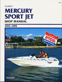 Mercury Shop Manual Sport Jet 90 120 HP 1993 1995