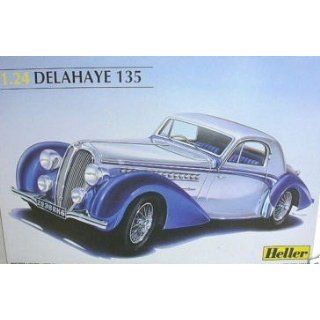 1.24 Scale Model Car Kit Delahaye 135, Heller Everything