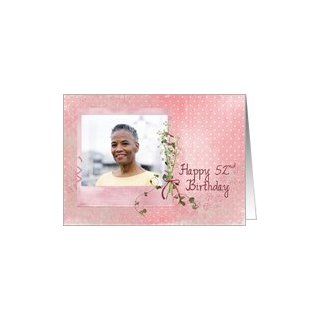 52nd birthday, lily of the valley, bouquet, pink, photo