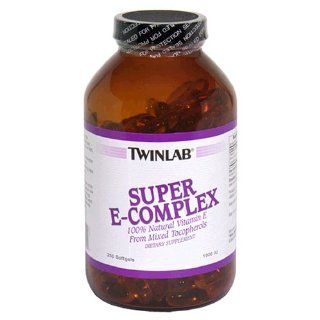 Twinlab Super E Complex 1000 IU, 250 Softgels Health