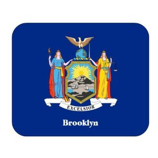 US State Flag   Brooklyn, New York (NY) Mouse Pad