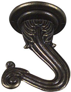 Stanley Hardware V2671 1 1/2 Inch Swag Hook, Antique Brass   