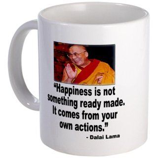 DALAI LAMA QUOTE HAPPINESS Mug Mug by  Kitchen