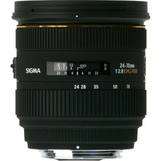 Sigma 24 70mm F 2 8 If EX DG HSM Autofocus Lens for Canon EOS