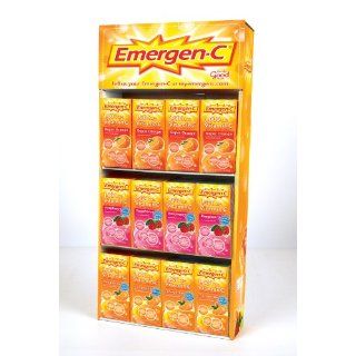 Emergen C EMC Best Seller 12 Piece PDQ 4/30pk Tangerine/ 4/30pk