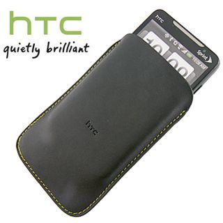 Authentic HTC Leather Pouch Case for HTC One V CDMA