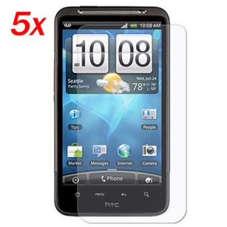 in 1 Crystal Clear Screen Protector Guard for HTC Inspire 4G