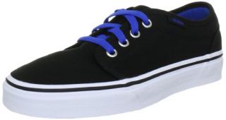 Vans 106 Vulcanized Shoe   Black/Victoria Blue (11) Shoes