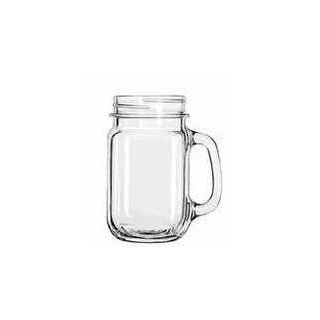 Libbey Country Fair 16 Ounce Drinking Jar with Handle, Set