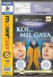 Koi Mil Gaya Hrithik Roshan Preity Zinta Bollywood DVD