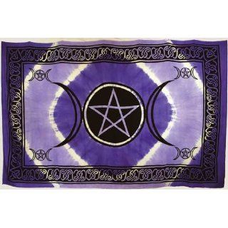  Moon/ Pentagram 72 x 108 Tapestry or bedspread 