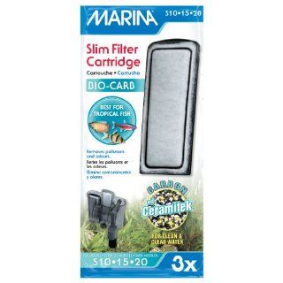 Marina Slim Filter Carbon Plus Ceramic Cartridge   3 Pack