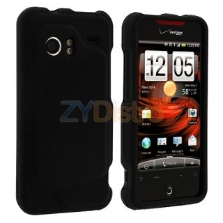Black Hard Case Cover for HTC Droid Incredible Phone