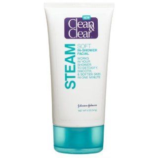 Clean & Clear Steam Soft In shower Facial, 5 Oz (Pack of 4