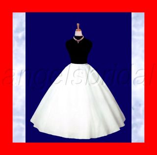 Super Full Bridal Wedding Gown Crinoline Petticoat Slip