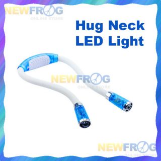 Handsfree Hug Neck LED Light Reading Book Light Lamp C