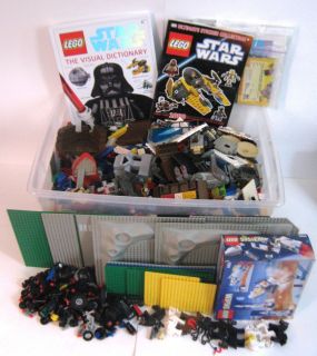 Huge 35 lb Lot Lego Blocks Parts Pieces Star Wars Castle etc 99₵ No