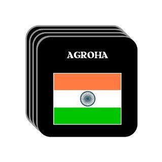 India   AGROHA Set of 4 Mini Mousepad Coasters